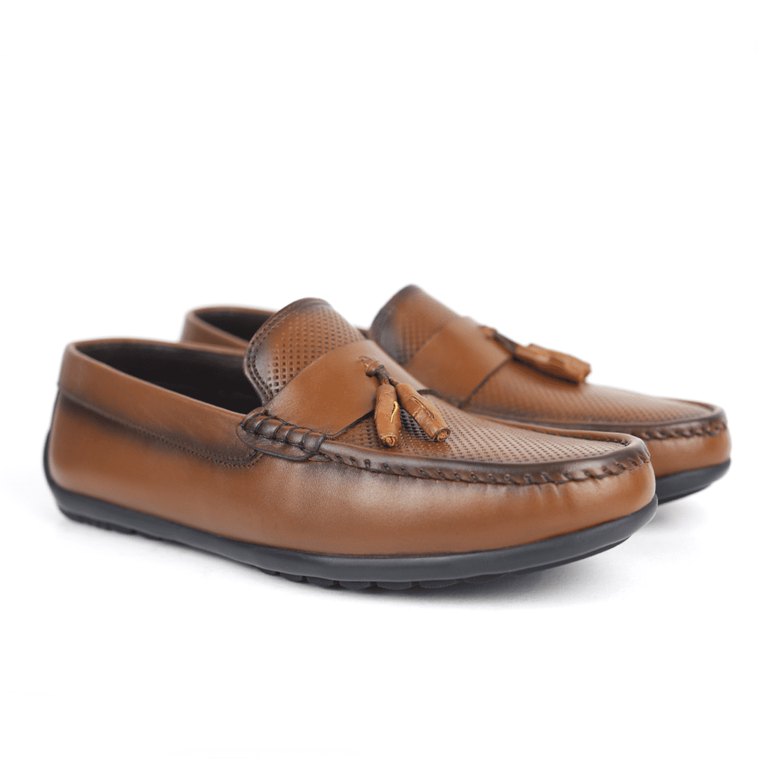 Mocassin TASSEL V2 Tabac