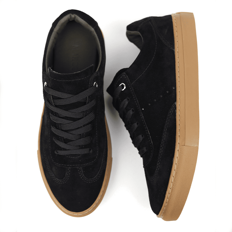 Basket OSLO Daim Noir Caramel
