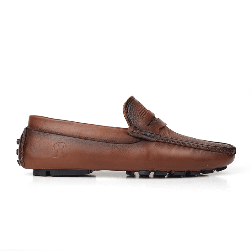 Mocassin MONACO Tabac